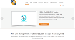 Desktop Screenshot of nbsgroup.it
